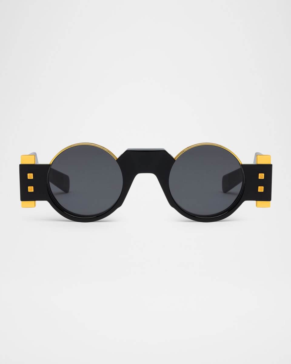 Oliver - II Round Acetate Sunglasses